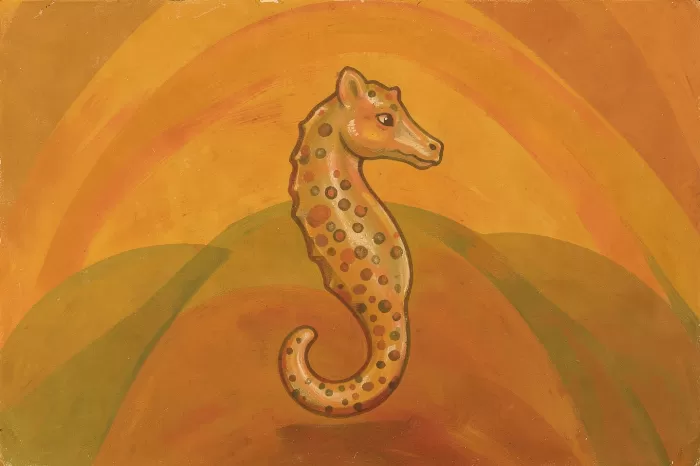 Mustard Seahorse