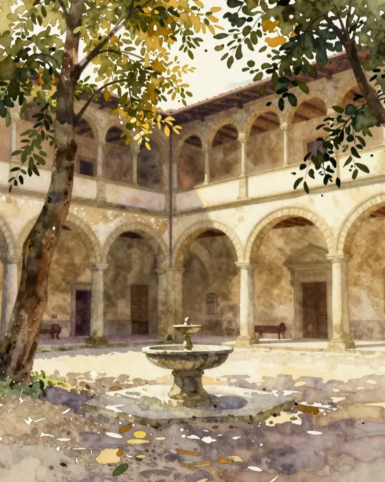 Florence Courtyard