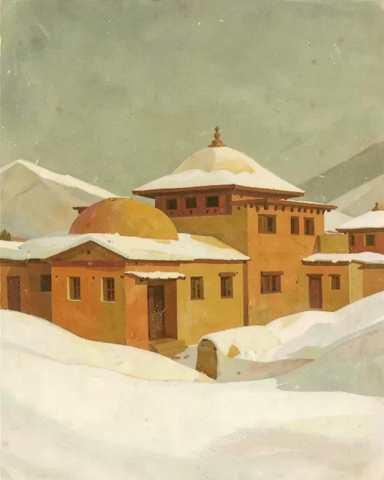 Snowbound Cloister