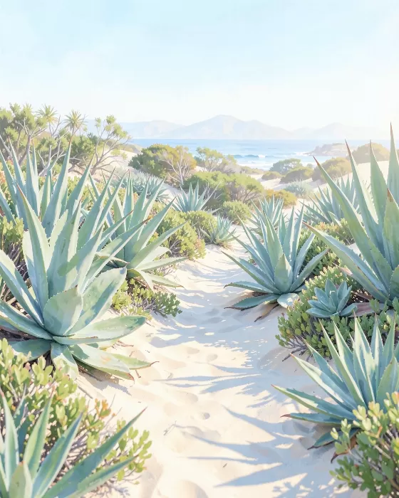 Sand And Succulents