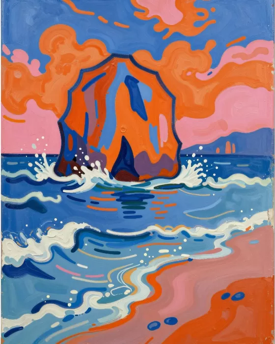 Fauvist Waves
