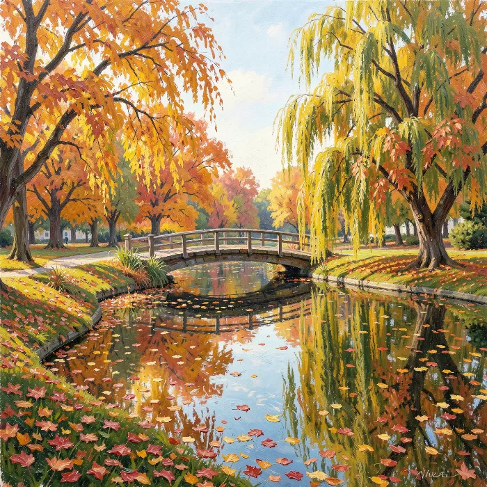 Autumn Bridge