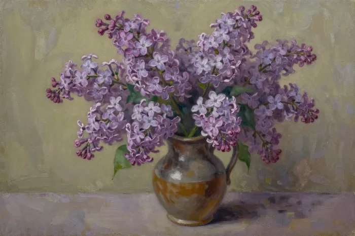 Lilac Pitcher