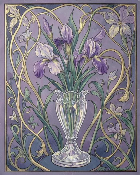 Violet Tendrils