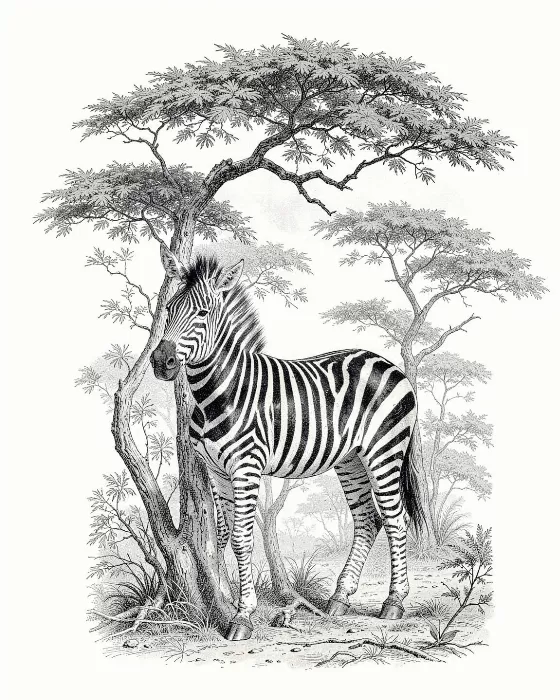 Acacia Zebra