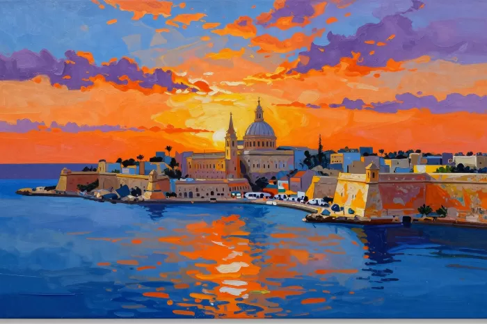 Valletta Sunset