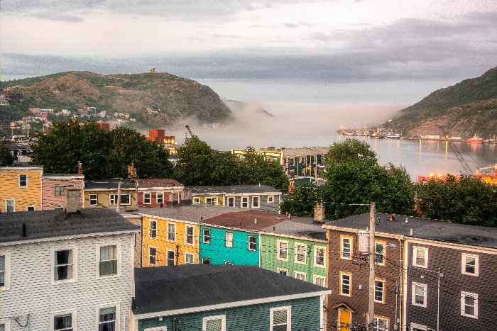 Fog City - Newfoundland art print