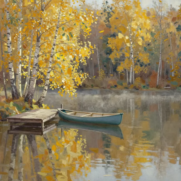 Morning Canoe