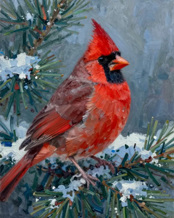 Winter Cardinal