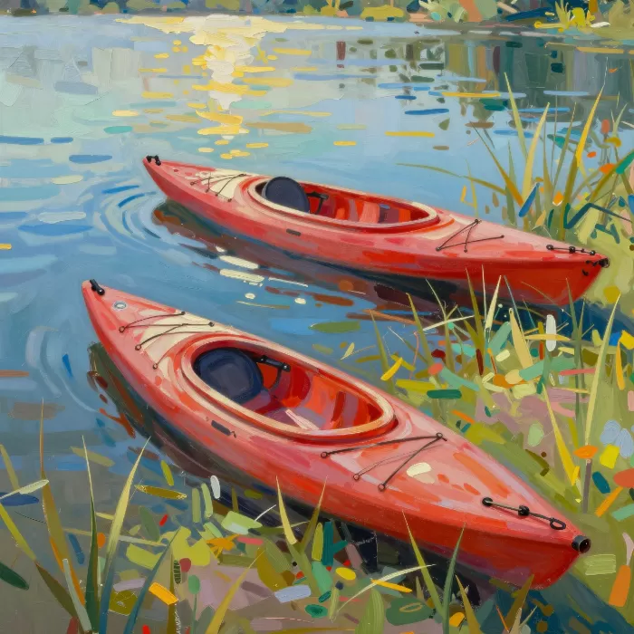 Red Kayak