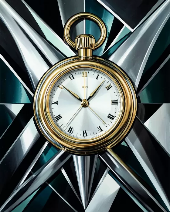 Gleaming Timepiece