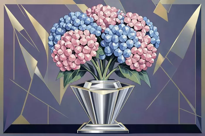 Faceted Hydrangeas