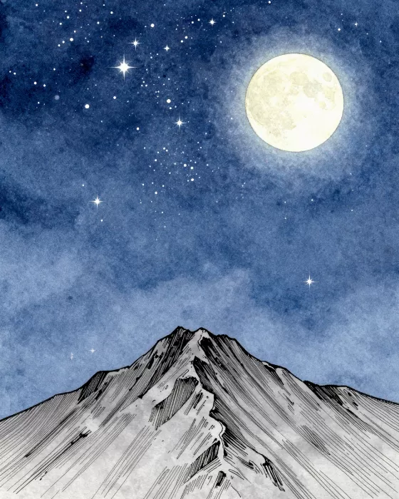 Moonlit Peak