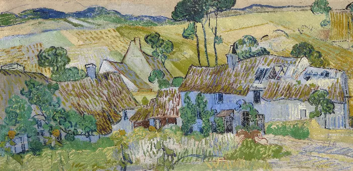 Vincent van Goghs Farms near Auvers