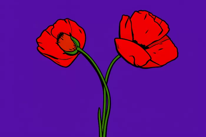 Vermilion Bloom