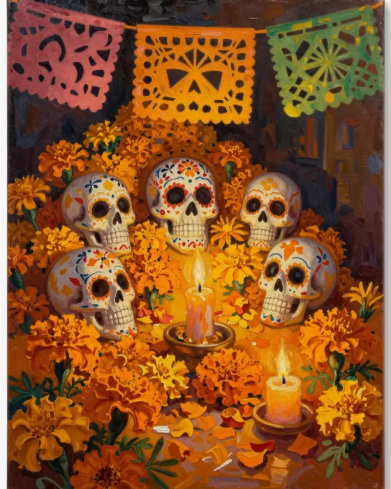 Candlelit Petals