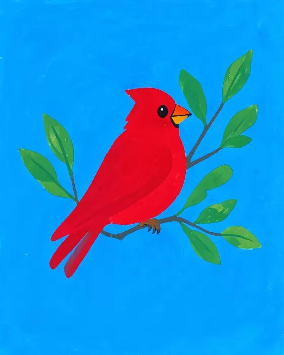 Red Songbird