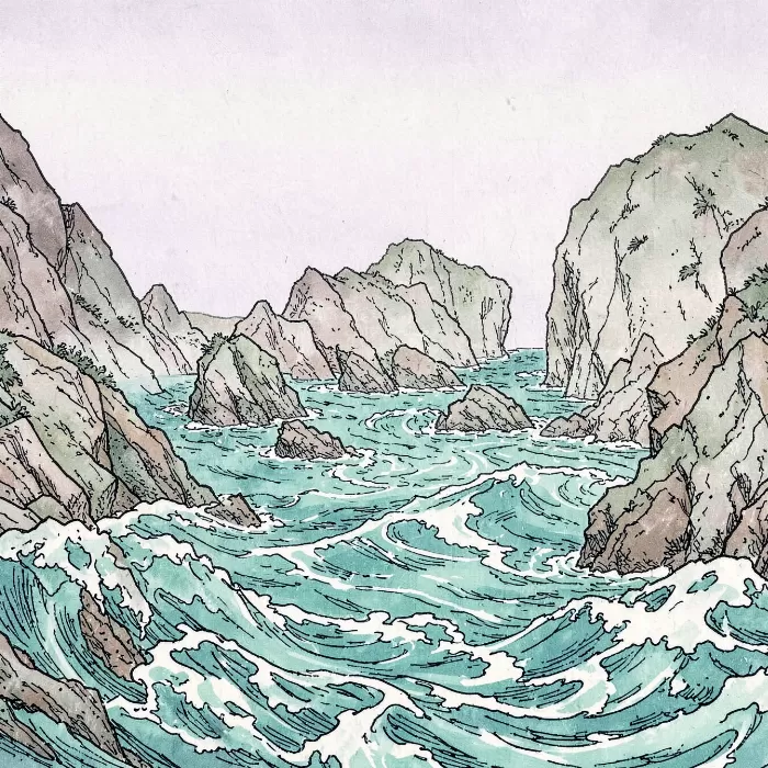 Lavender Cliffs