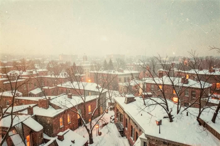 Rooftop Winter