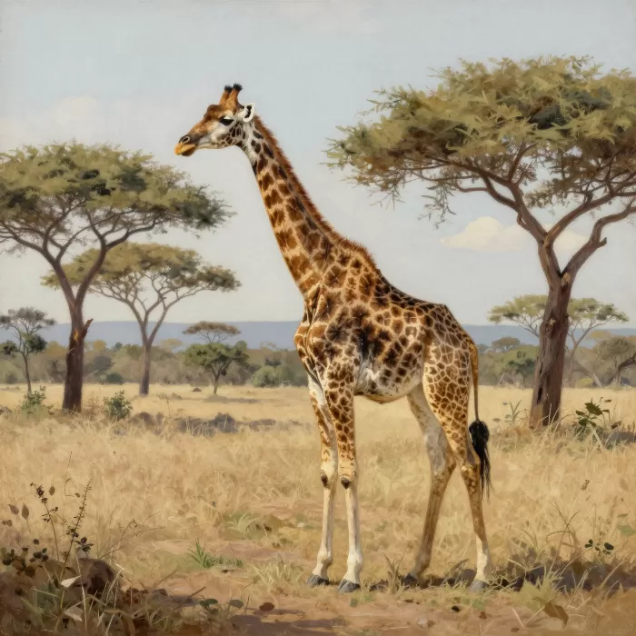 Giraffe Portrait