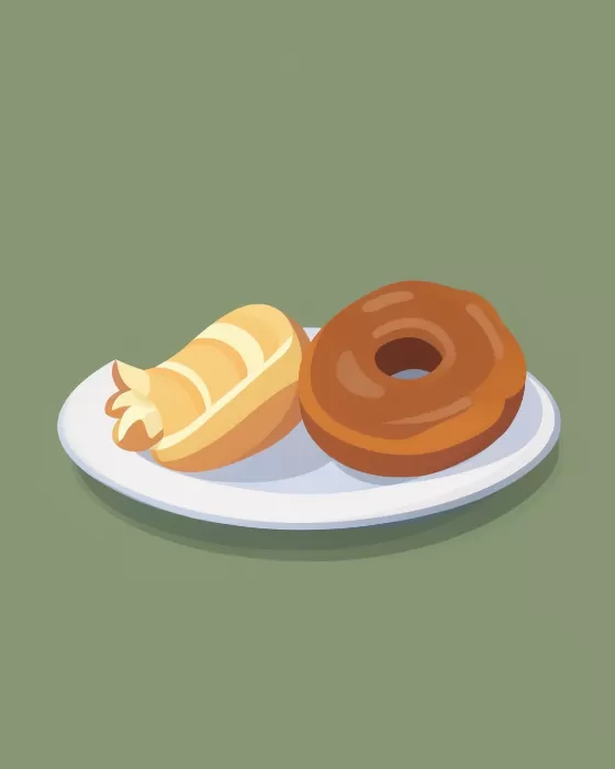 Pastry Plate
