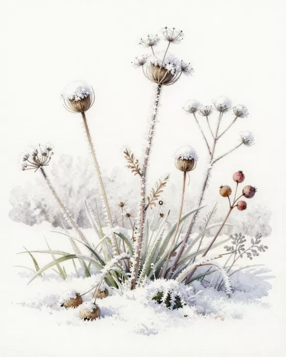 Frosted Stems