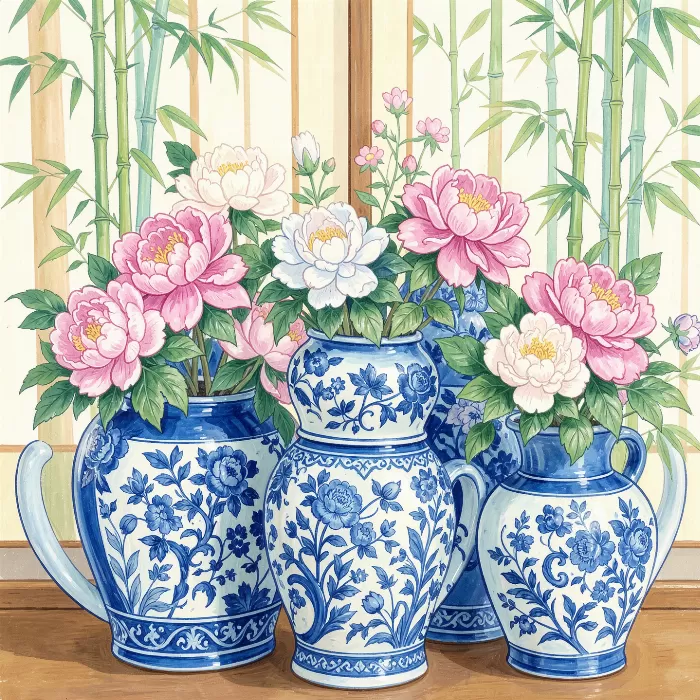 Bamboo Vases