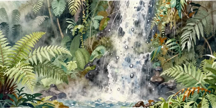 Rainforest Droplets