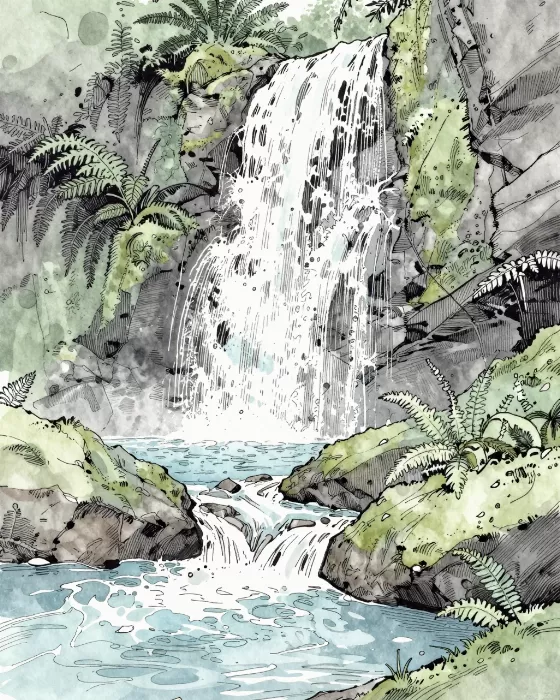 Rock Cascade