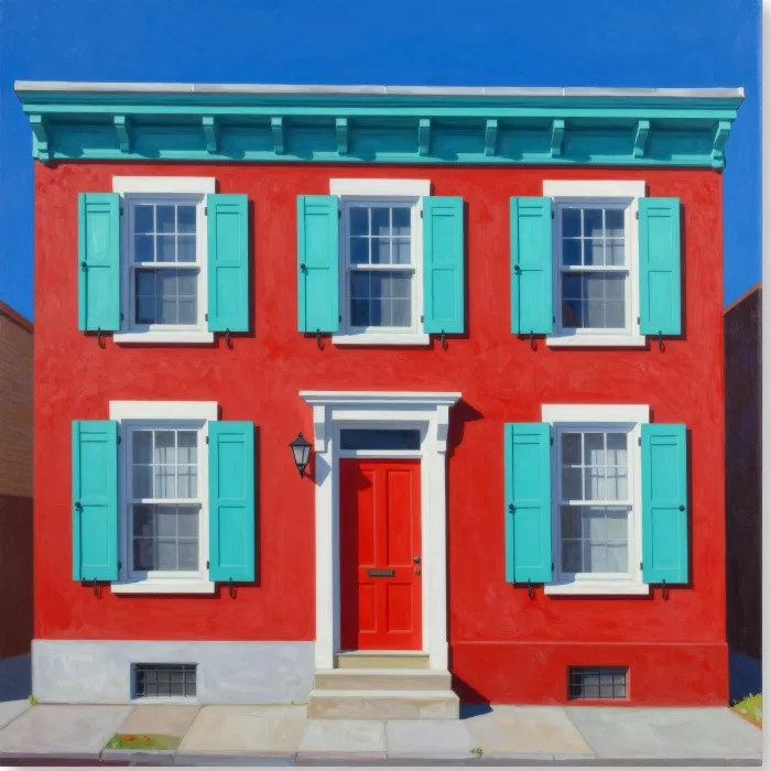 Turquoise Shutters
