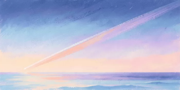 Twilight Contrail