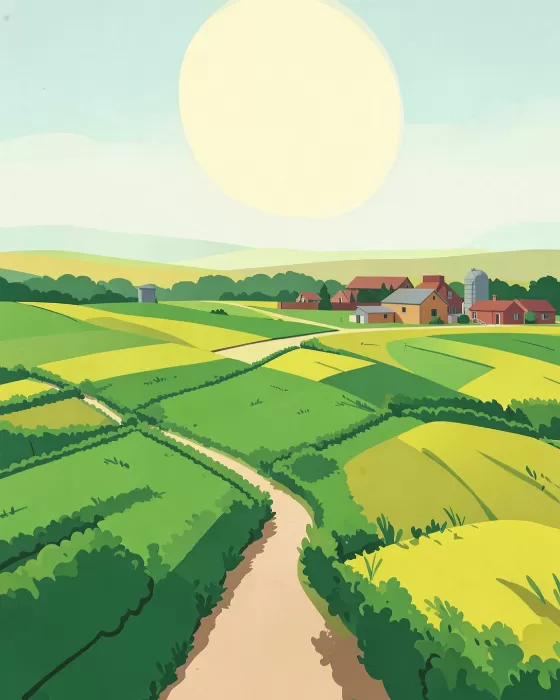 Sunlit Hedgerows