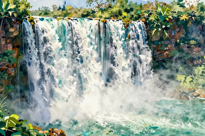 Sunlit Rapids