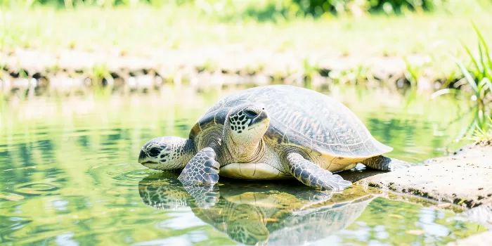 Green Reflection
