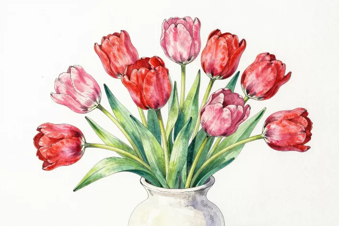 Red Blooms