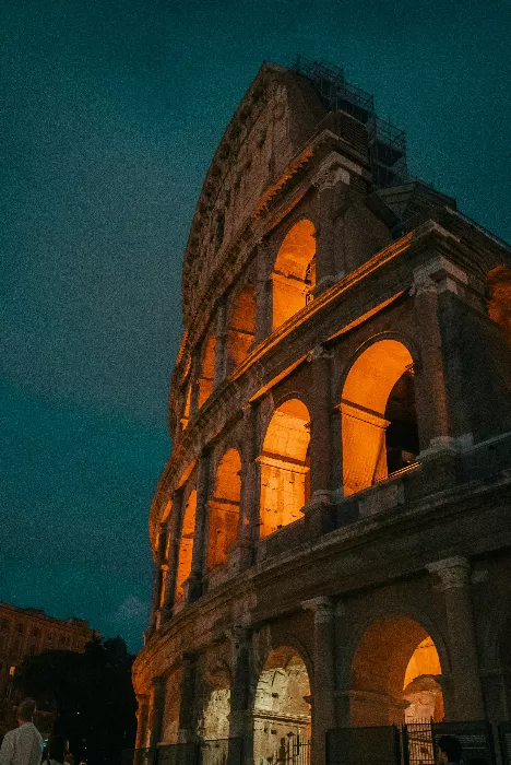 Colosseum At Night