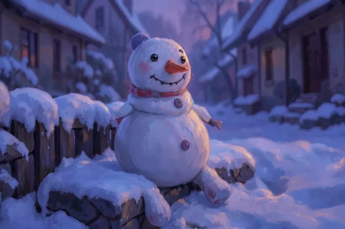 Snowman Solitude