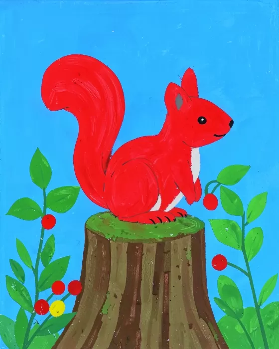 Squirrel Stump
