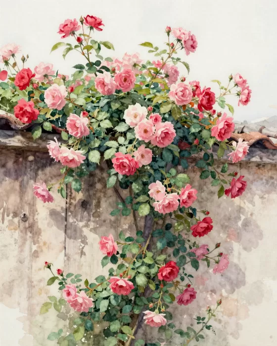 Crimson Roses