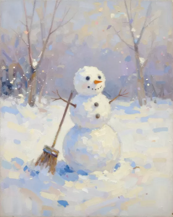 Frosty Broom