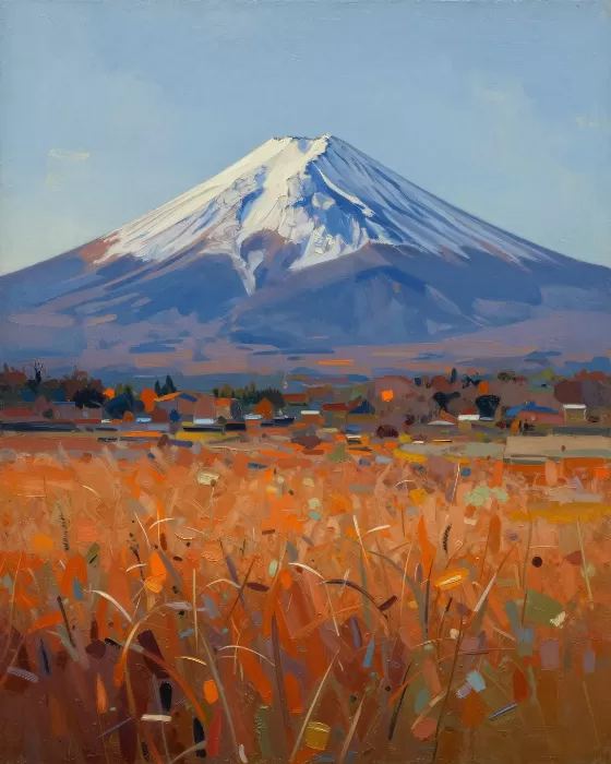 Autumn Fuji