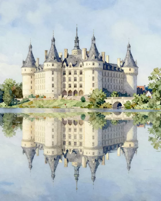 Castle Reflection