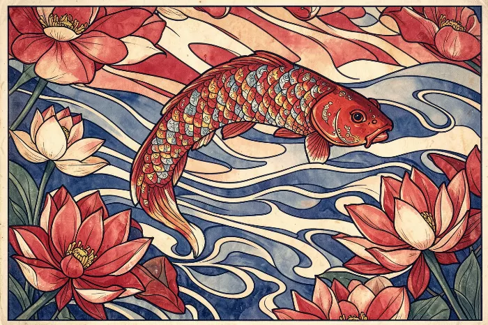 Koi Mosaic