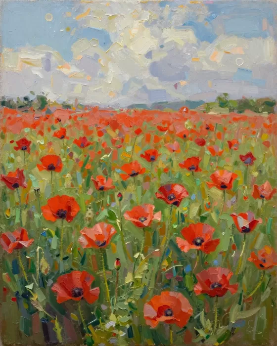Poppy Impasto