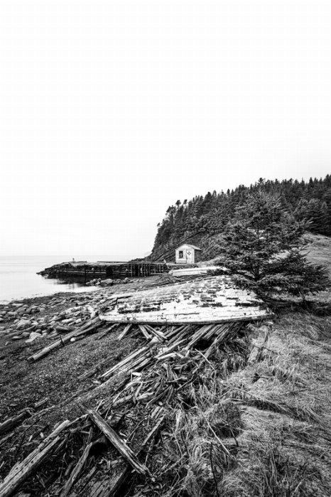 Outport Reflections - Newfoundland art print