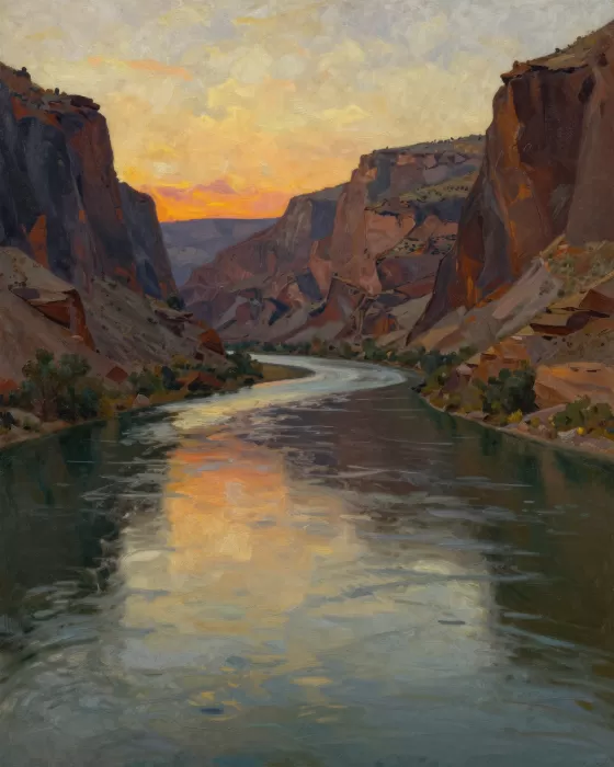 Cliff Reflections
