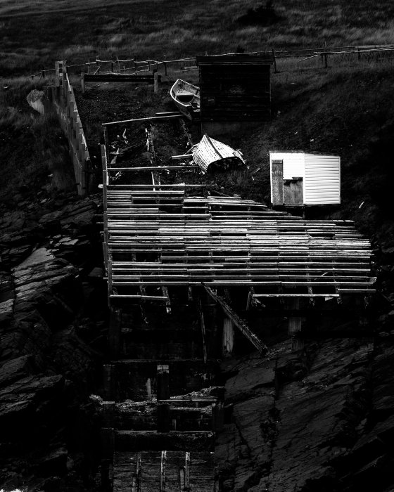 Broken Slipway - Newfoundland art print