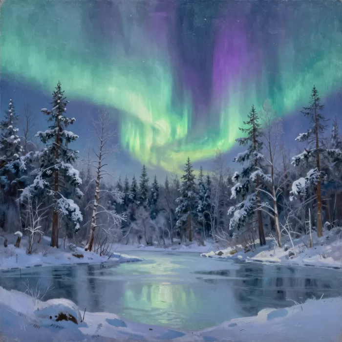 Aurora Forest