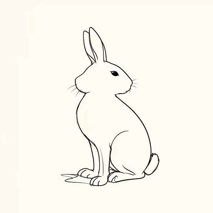 Hare Sketch