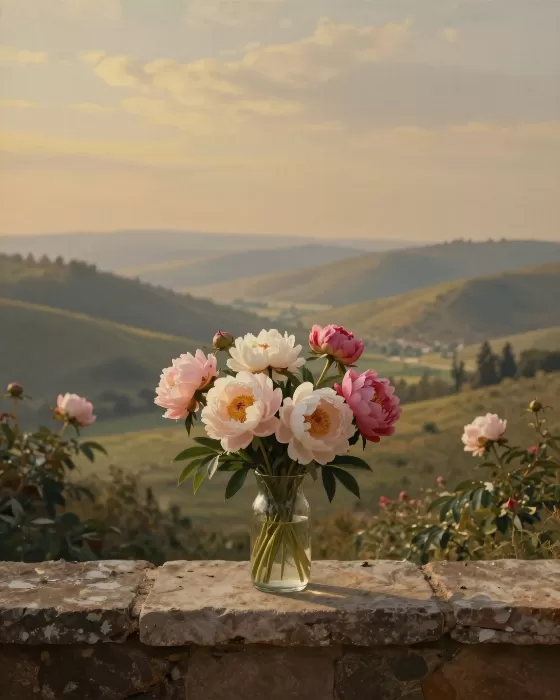 Peony Vista